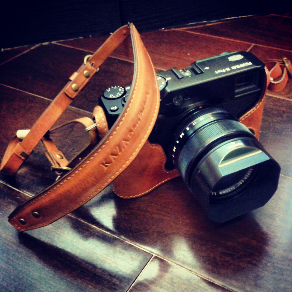 Fujifilm XPro1 Leather case 皮套 富士X Pro1 用カメラケース