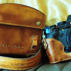 富士 XT1 用カメラケース Fujifilm XT1 Leather case 相機皮套 by KAZA