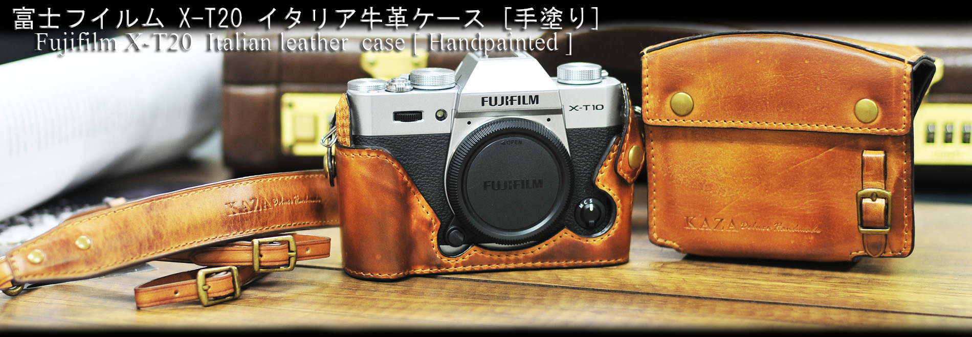 Reis Herziening zeker Fujifilm X-T20 Camera Case | Vintage Leather Camera Case