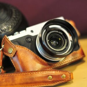 Half case Leather case 富士 X30 用カメラケース Fujifilm X30 相機皮套 by KAZA