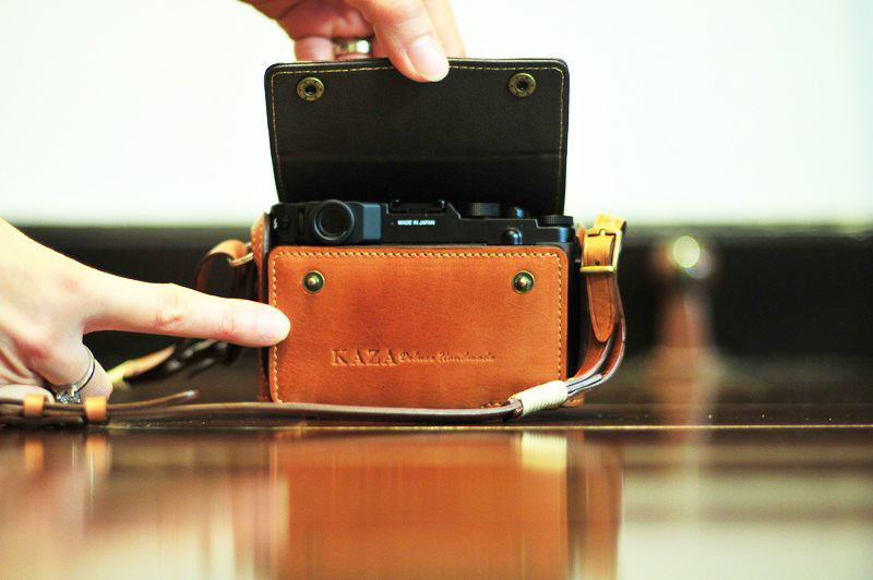 Fujifilm X10 相機皮套 Leather case 富士フイルム X10用カメラケースby KAZA