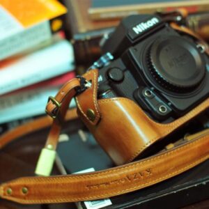 Nikon DF 相機皮套 Leather half case ニコン DF 用カメラケース by KAZA