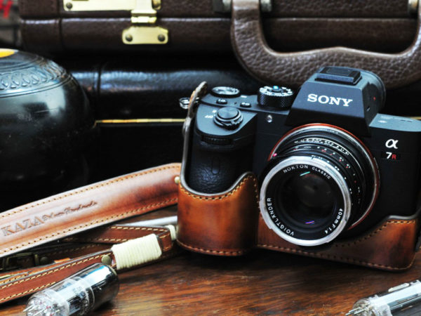 SONY A7R3 A7 iii Leather half case
