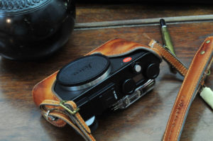 leica CL leather case half case カメラケース 相機皮套