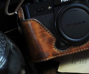 X-T30 leather half case, X-T30 half case,, Xt30 camera case