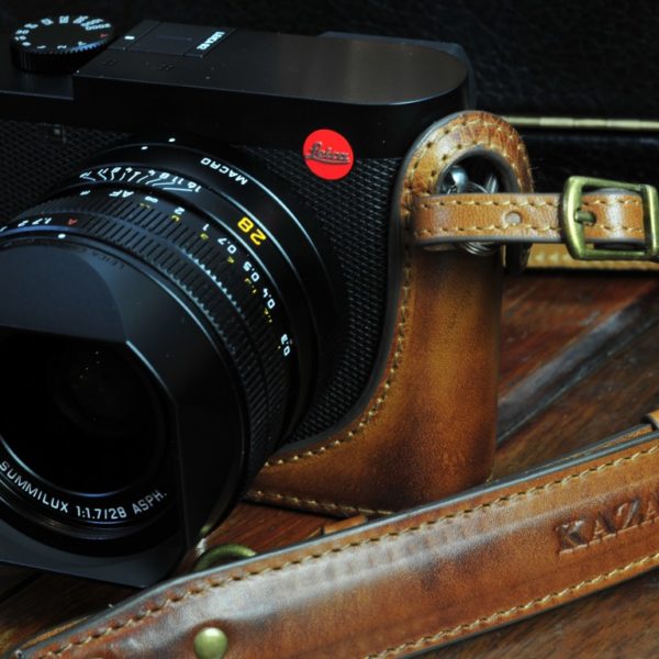 Leica Q2 Leather half Case | The best ever ready case for leica q2