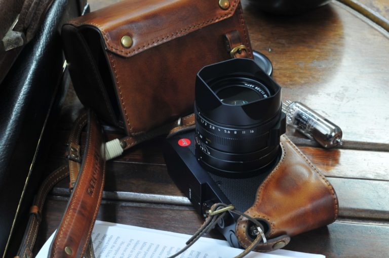 Leica Q2 Leather half Case The best ever ready case for leica q2