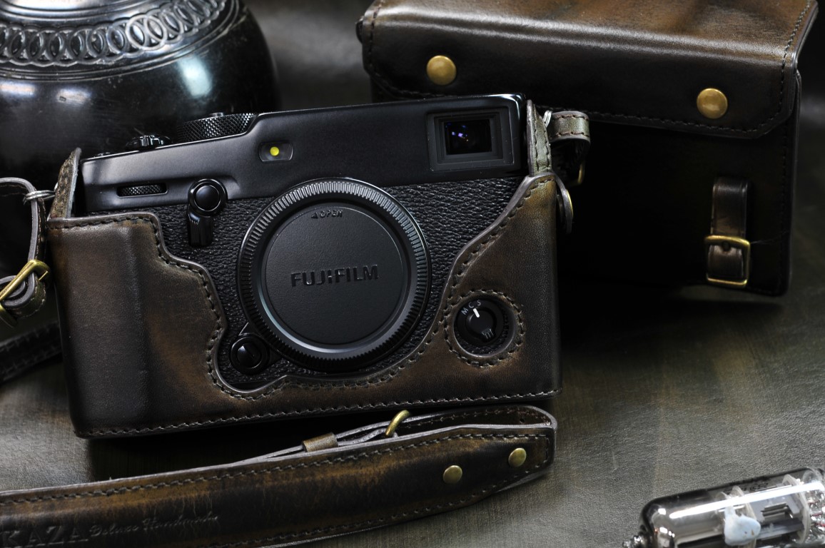 Xpro3 leather case, xpro3 half case, xpro3 camera case