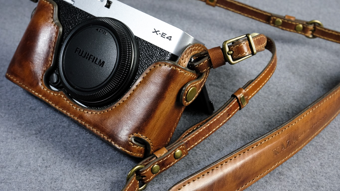 ethiek met de klok mee veteraan Fujifilm X-E4 Leather Case | The best protection of XE4